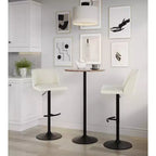 Lot de 2 tabourets de bar pivotants réglables Toriano LumiSource