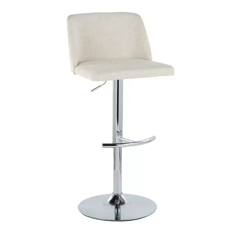Lot de 2 tabourets de bar pivotants réglables Toriano LumiSource