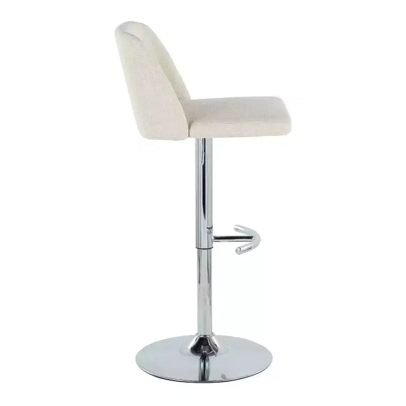 Lot de 2 tabourets de bar pivotants réglables Toriano LumiSource