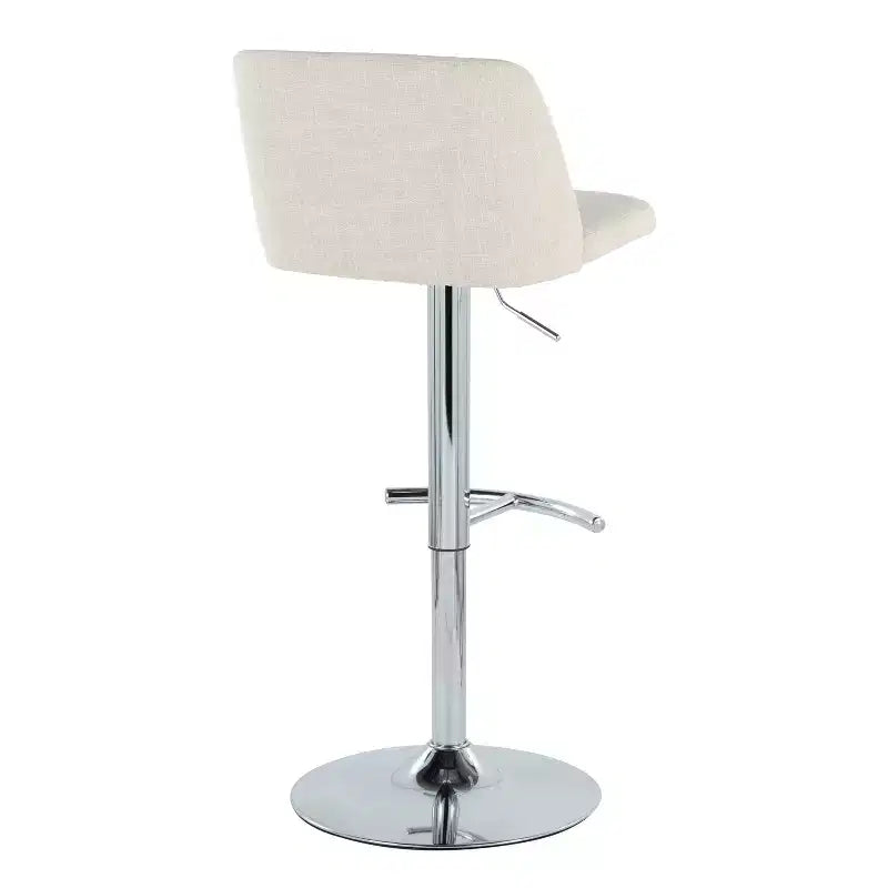 Lot de 2 tabourets de bar pivotants réglables Toriano LumiSource