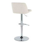 Lot de 2 tabourets de bar pivotants réglables Toriano LumiSource
