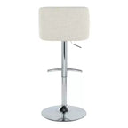 Lot de 2 tabourets de bar pivotants réglables Toriano LumiSource