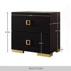 ChaletPosh deux tables de chevet