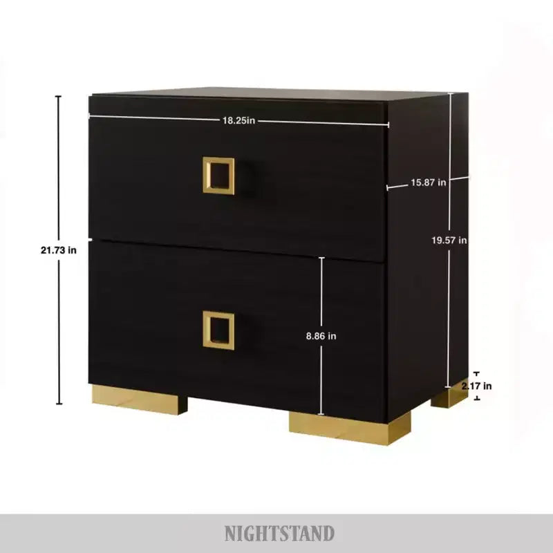 ChaletPosh deux tables de chevet