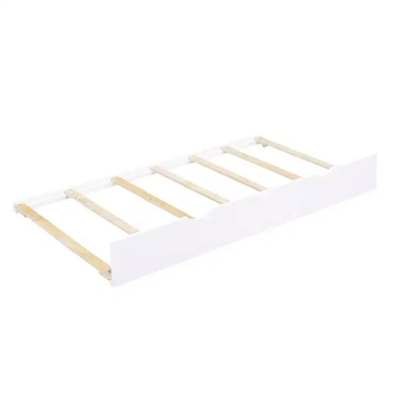 Lit de repos double avec lit gigogne/2 tiroirs, armoires de rangement et ports USB 4B - ModernLuxe