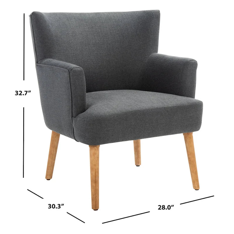 SAFAVIEH Paulina Fauteuil d'appoint - 28 L x 30.3 P x 32.7 H - 28Lx30Px33H