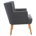 SAFAVIEH Paulina Fauteuil d'appoint - 28 L x 30.3 P x 32.7 H - 28Lx30Px33H
