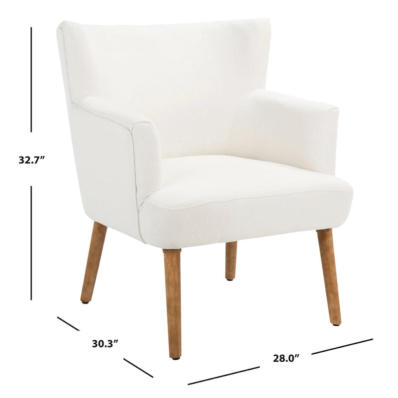 SAFAVIEH Paulina Fauteuil d'appoint - 28 L x 30.3 P x 32.7 H - 28Lx30Px33H