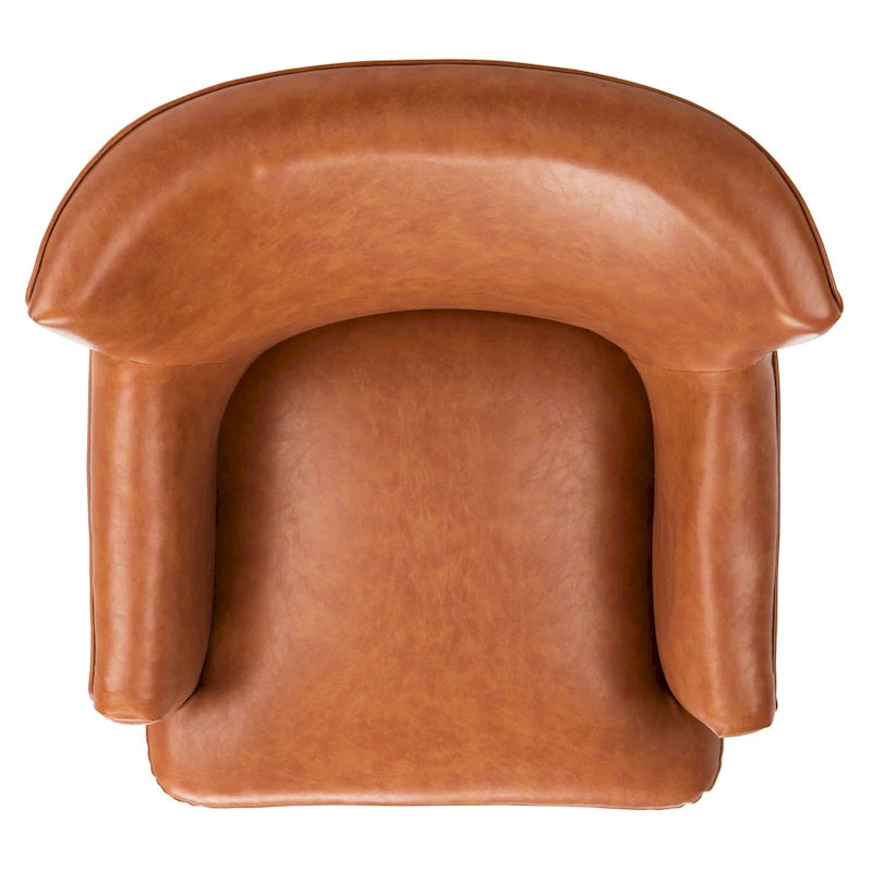 SAFAVIEH Paulina Fauteuil d'appoint - 28 L x 30.3 P x 32.7 H - 28Lx30Px33H