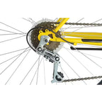 Vélo tout-terrain Titan Bikes Pioneer 12 vitesses pour hommes avec freins à tirage, jaune