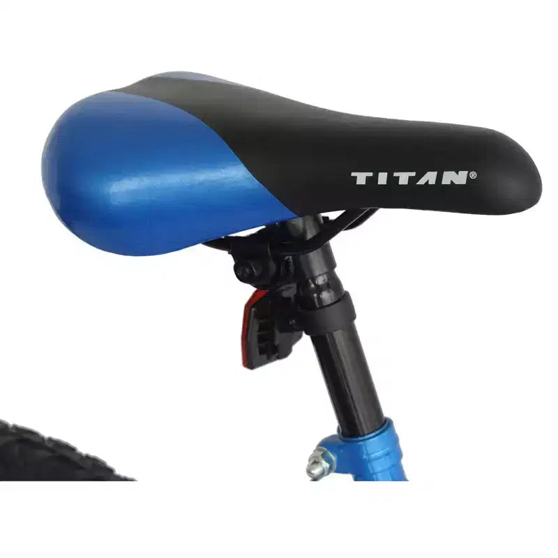Vélo tout terrain Titan Bikes Pioneer 12 vitesses pour homme, bleu