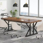 Table de conférence Lantine 6 pieds, 180 L x 80 l x 75 H cm