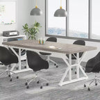 Table de conférence Lantine 6 pieds, 180 L x 80 l x 75 H cm