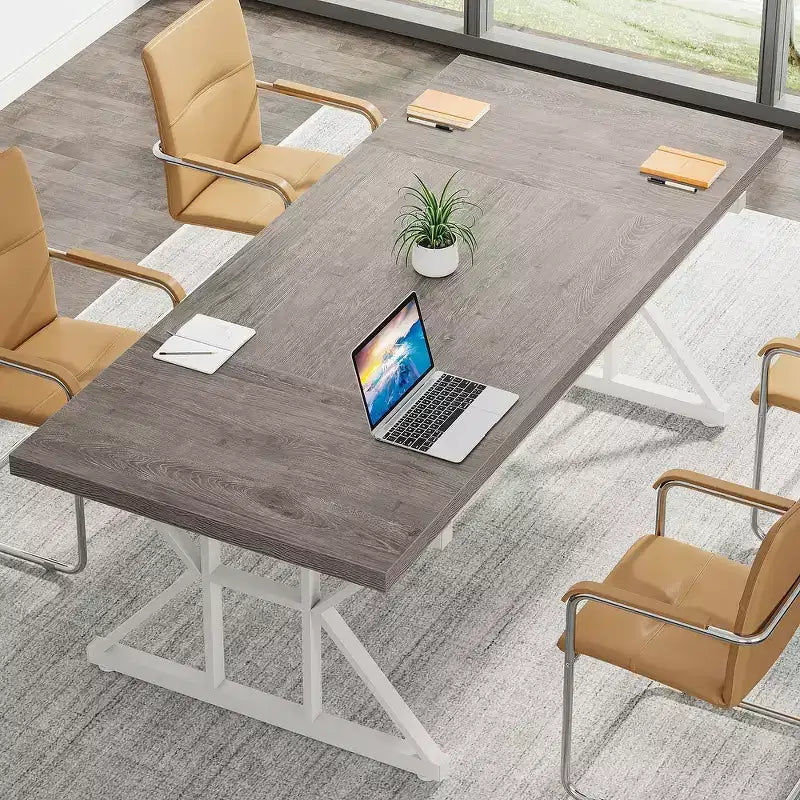 Table de conférence Lantine 6 pieds, 180 L x 80 l x 75 H cm