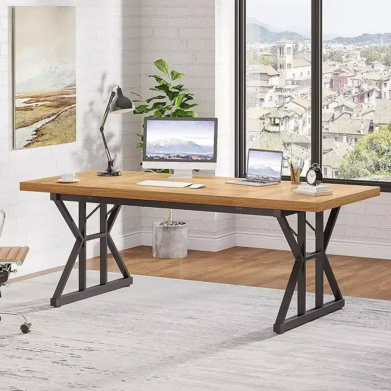 Table de conférence Lantine 6 pieds, 180 L x 80 l x 75 H cm