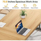Table de conférence Lantine 6 pieds, 180 L x 80 l x 75 H cm