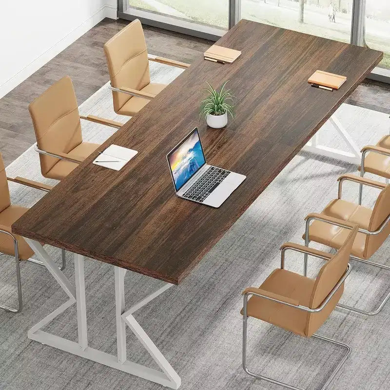 Table de conférence Lantine 6 pieds, 180 L x 80 l x 75 H cm