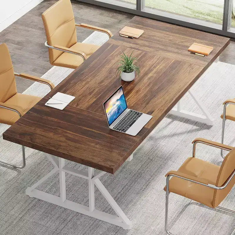 Table de conférence Lantine 6 pieds, 180 L x 80 l x 75 H cm