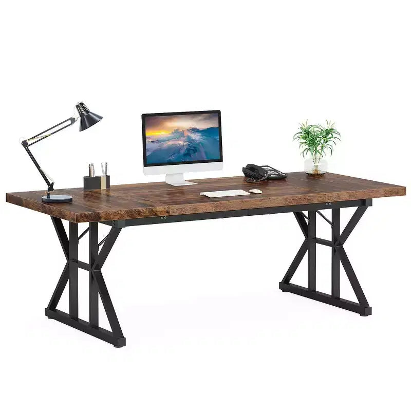 Table de conférence Lantine 6 pieds, 180 L x 80 l x 75 H cm