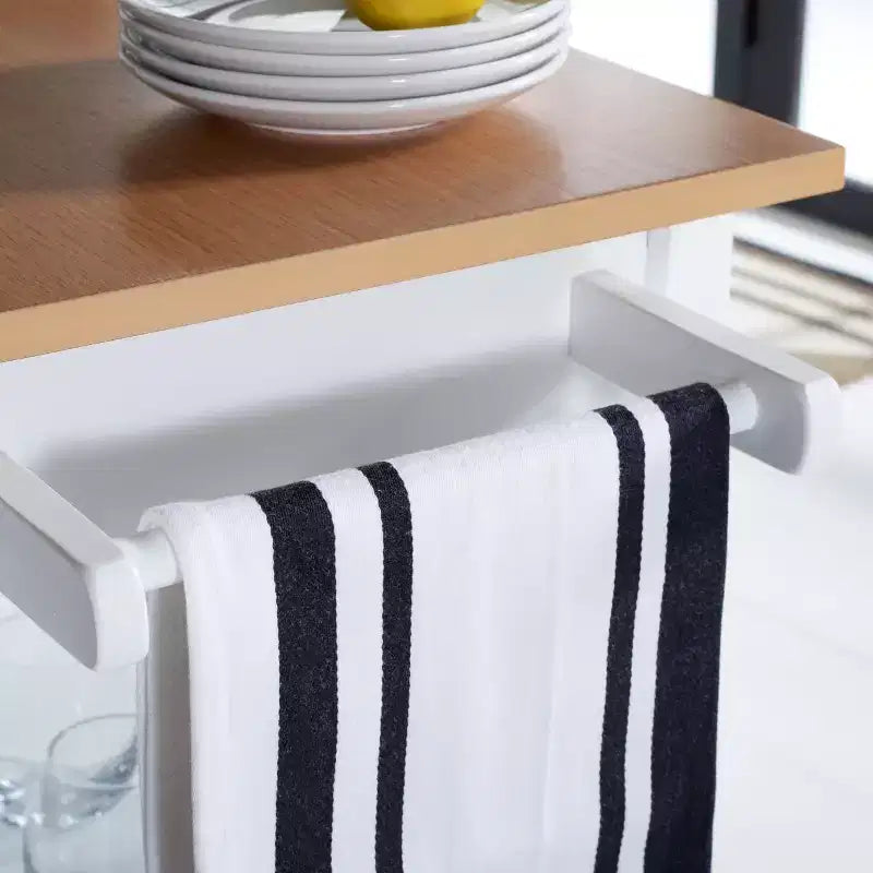 Chariot de Cuisine Cohyn 2 Tiroirs 3 Étagères - KCH1401 - Safavieh