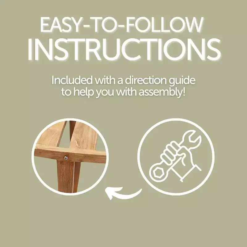 Banc de douche de style asiatique Nordic Teak 30 avec étagère - Beige