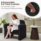 Fauteuil d'appoint Hyleory nuageux et doux, fauteuil pour chambre à coucher, zone de réception, salle de lecture, salon
