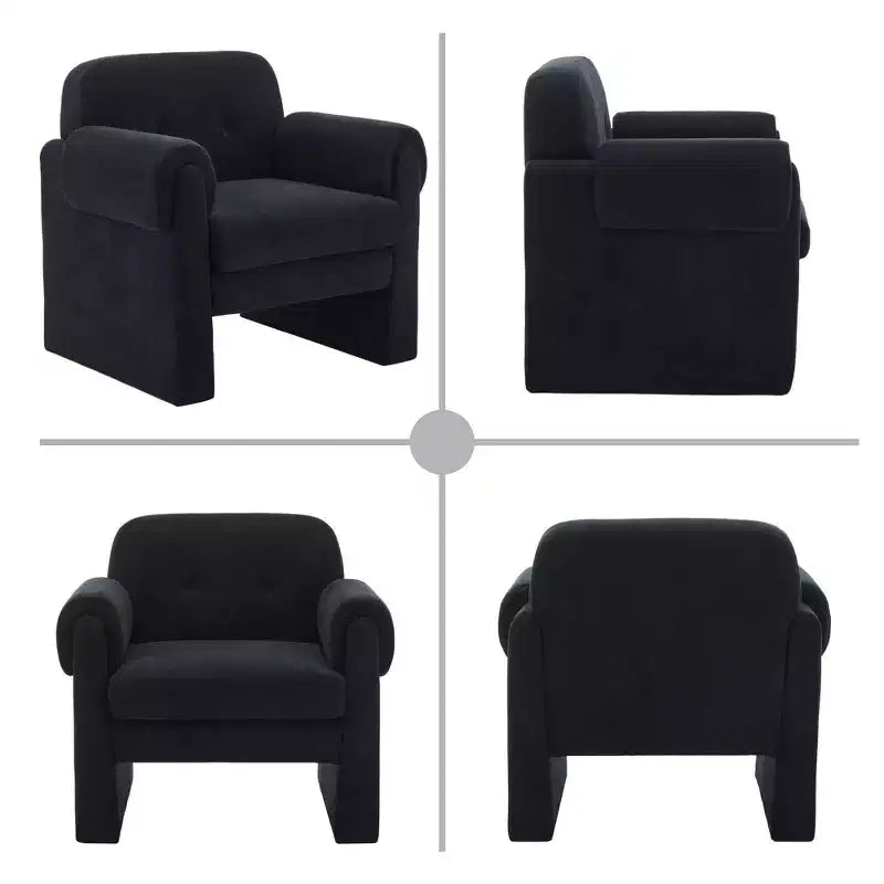 Fauteuil d'appoint Hyleory nuageux et doux, fauteuil pour chambre à coucher, zone de réception, salle de lecture, salon