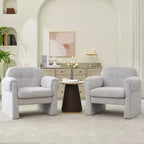 Fauteuil d'appoint Hyleory nuageux et doux, fauteuil pour chambre à coucher, zone de réception, salle de lecture, salon