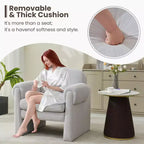 Fauteuil d'appoint Hyleory nuageux et doux, fauteuil pour chambre à coucher, zone de réception, salle de lecture, salon
