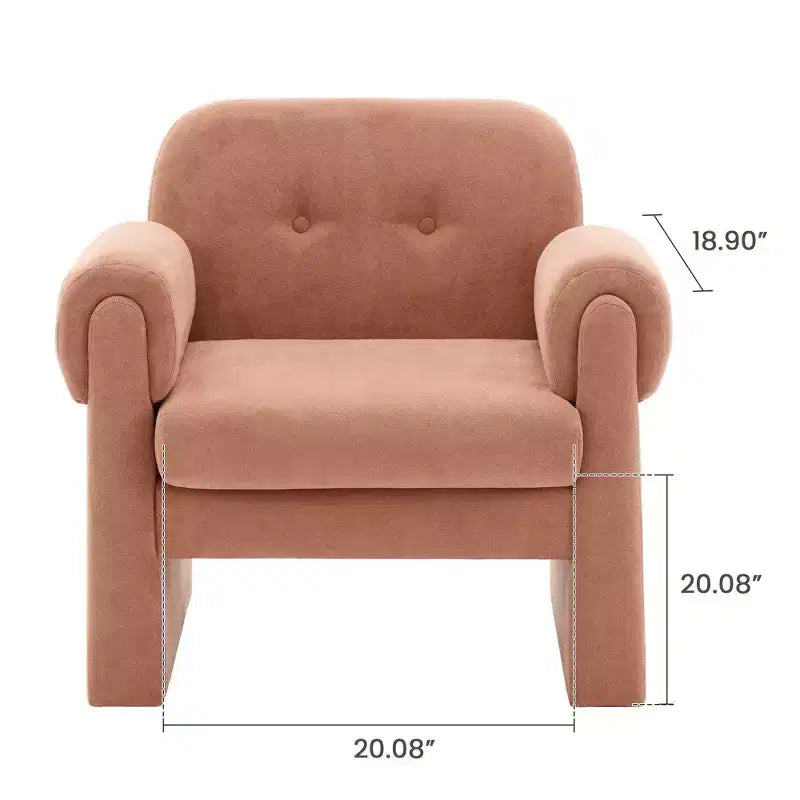 Fauteuil d'appoint Hyleory nuageux et doux, fauteuil pour chambre à coucher, zone de réception, salle de lecture, salon