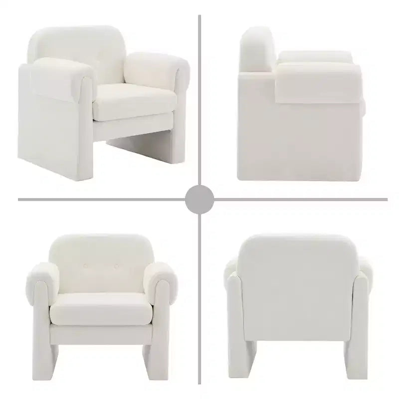 Fauteuil d'appoint Hyleory nuageux et doux, fauteuil pour chambre à coucher, zone de réception, salle de lecture, salon