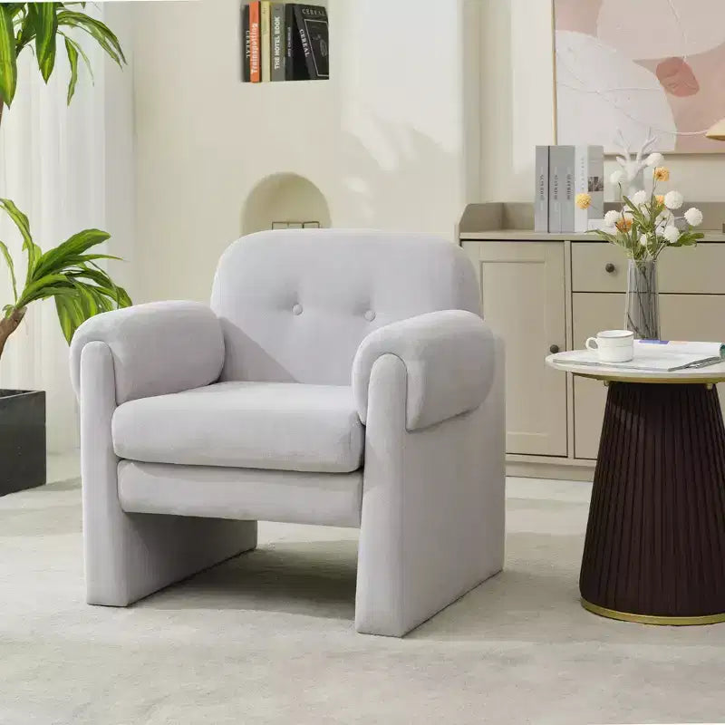 Fauteuil d'appoint Hyleory nuageux et doux, fauteuil pour chambre à coucher, zone de réception, salle de lecture, salon