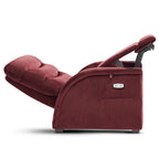 Fauteuil inclinable zéro gravité électrique MCombo avec appuie-tête réglable pour salon, tissu ZG334