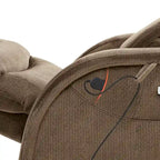 Fauteuil inclinable zéro gravité électrique MCombo avec appuie-tête réglable pour salon, tissu ZG334