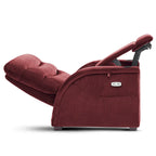 Fauteuil inclinable zéro gravité électrique MCombo avec appuie-tête réglable pour salon, tissu ZG334