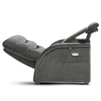 Fauteuil inclinable zéro gravité électrique MCombo avec appuie-tête réglable pour salon, tissu ZG334