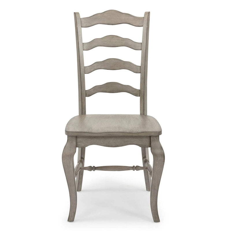Homestyles Mountain Lodge, paire de chaises de salle à manger en bois gris