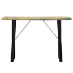 Table à manger 47,2 x 23,6 x 29,9 cm en bois de récupération massif - 47,2 x 23,6 x 29,9