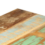 Table à manger 47,2 x 23,6 x 29,9 cm en bois de récupération massif - 47,2 x 23,6 x 29,9