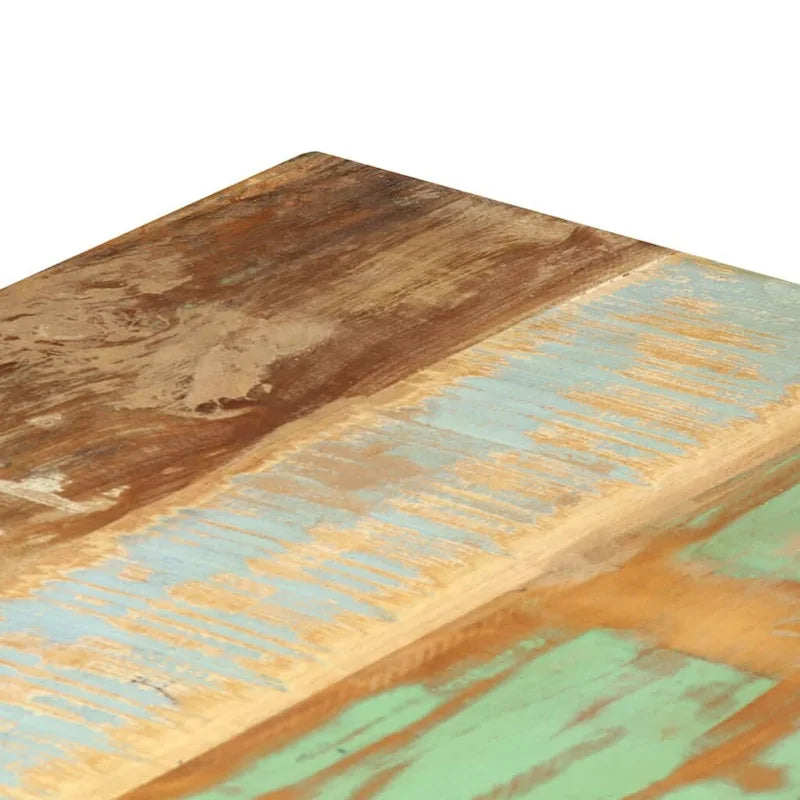 Table à manger 47,2 x 23,6 x 29,9 cm en bois de récupération massif - 47,2 x 23,6 x 29,9