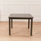 Table carrée en bois dur ECR4Kids 76 cm x 76 cm avec pieds de 56 cm, Meubles pour enfants