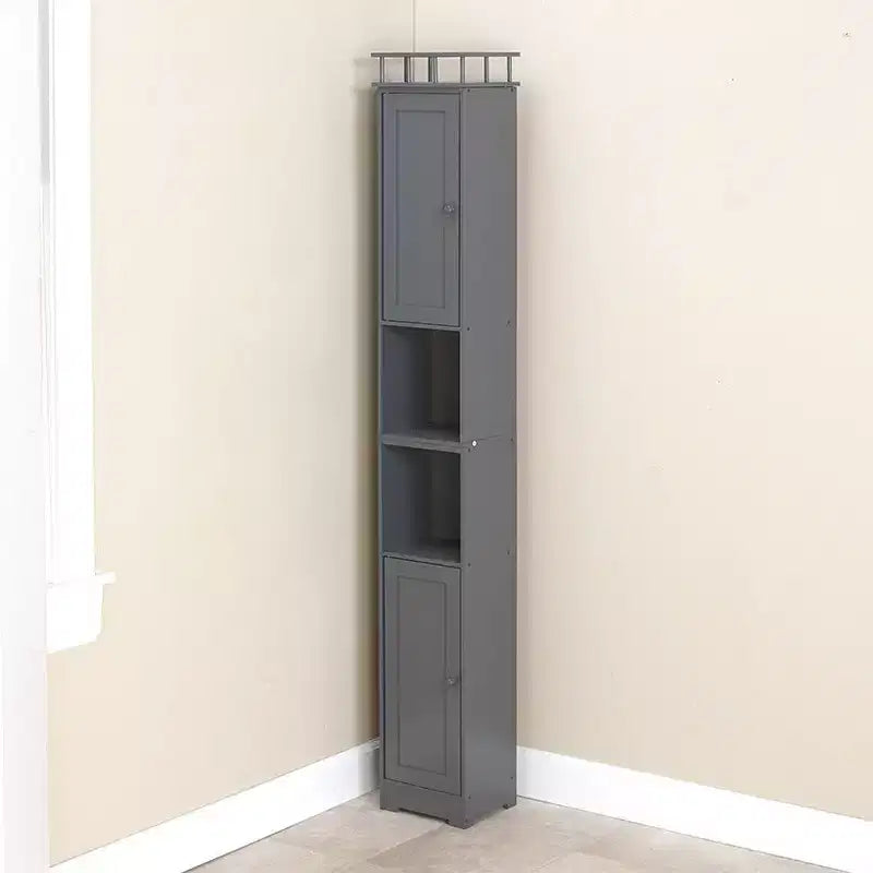 Meuble de Rangement Fin pour Salle de Bain The Lakeside Collection – Organisateur Gain de Place