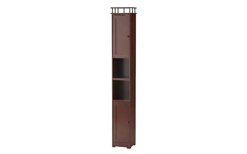 Meuble de Rangement Fin pour Salle de Bain The Lakeside Collection – Organisateur Gain de Place