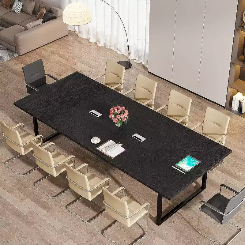 Table de conférence Lantine 8 pi pour 10 personnes pour réunions de bureau
