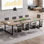 Table de conférence Lantine 8 pi pour 10 personnes pour réunions de bureau