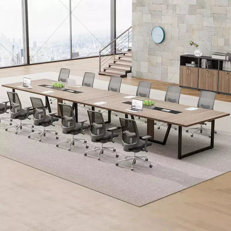 Table de conférence Lantine 8 pi pour 10 personnes pour réunions de bureau