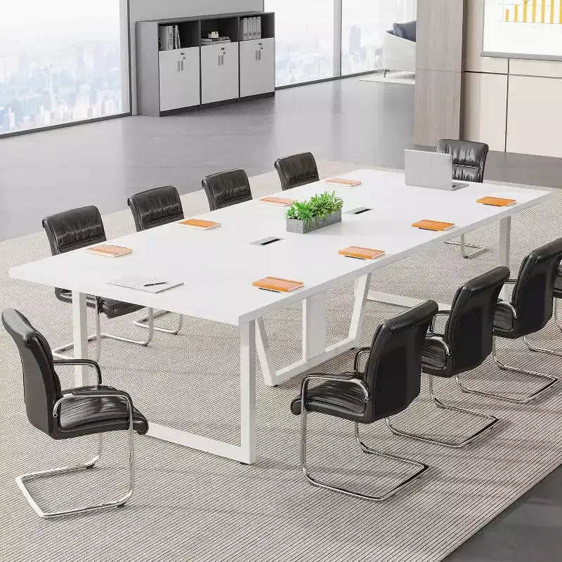 Table de conférence Lantine 8 pi pour 10 personnes pour réunions de bureau