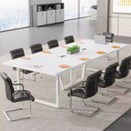 Table de conférence Lantine 8 pi pour 10 personnes pour réunions de bureau