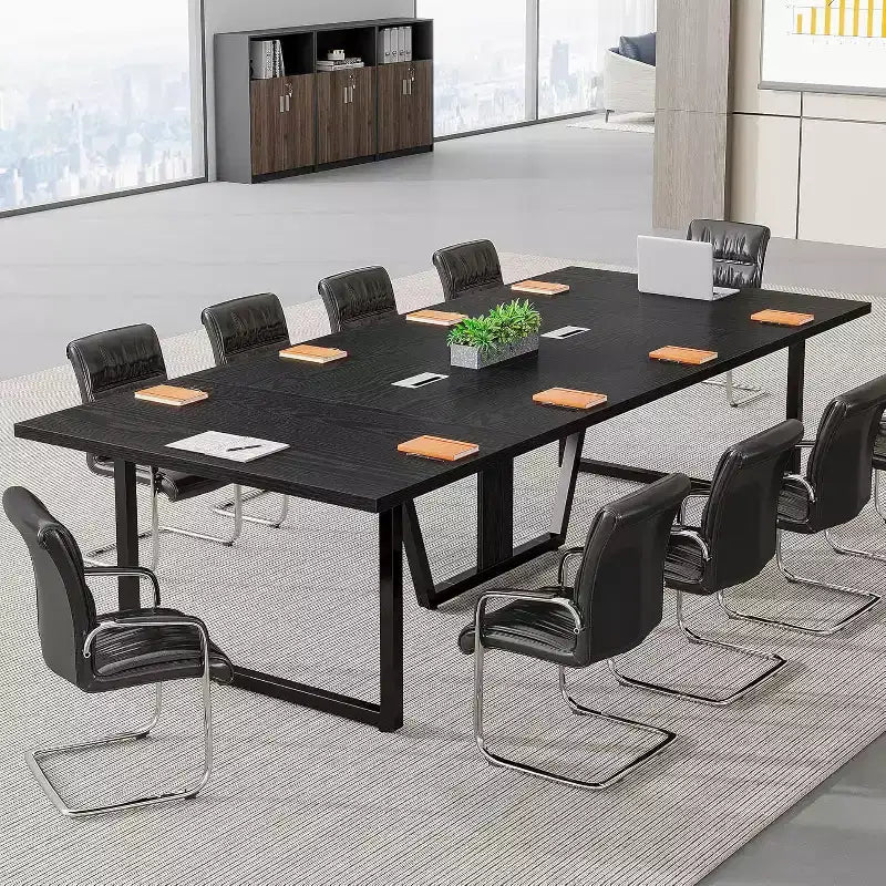 Table de conférence Lantine 8 pi pour 10 personnes pour réunions de bureau