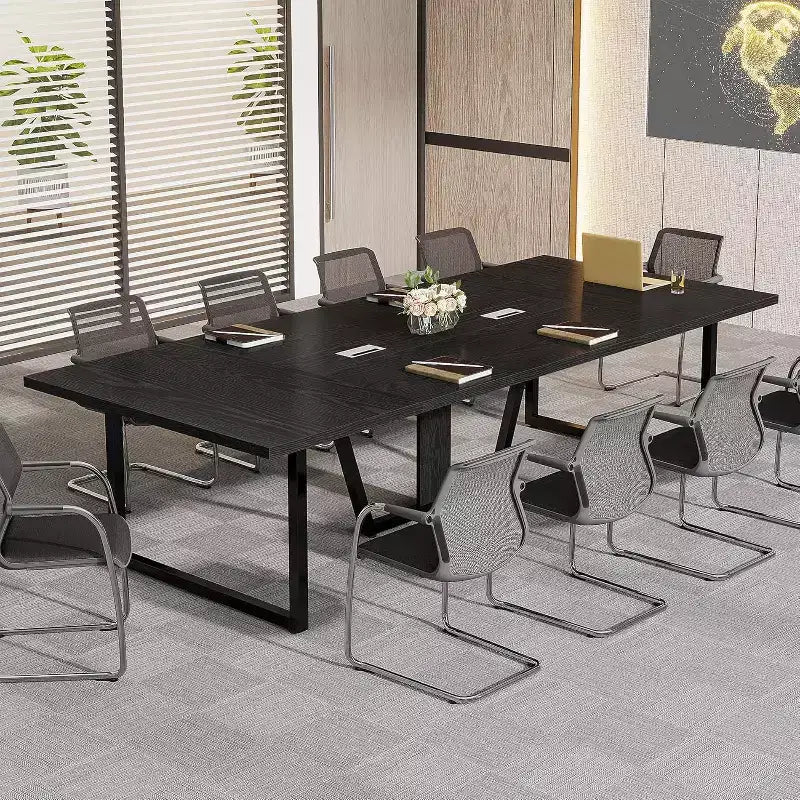 Table de conférence Lantine 8 pi pour 10 personnes pour réunions de bureau